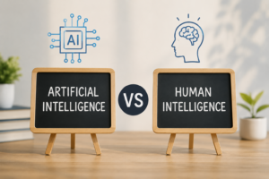 Artificial Intelligence vs Human Intelligence Comparison for Students: 7 Genius Insights