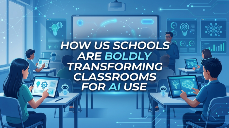 How US Schools Are Boldly Transforming Classrooms for AI Use