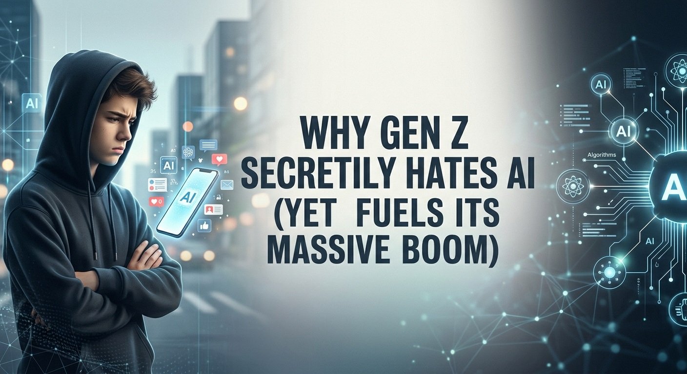Why Gen Z Secretly Hates AI (Yet Fuels Its Massive Boom)